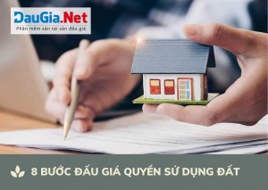 Mách bạn 8 bước đấu giá quyền sử dụng đất hiện nay