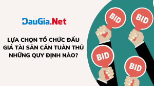 Quy định lựa chọn tổ chức đấu giá tài sản cần nắm