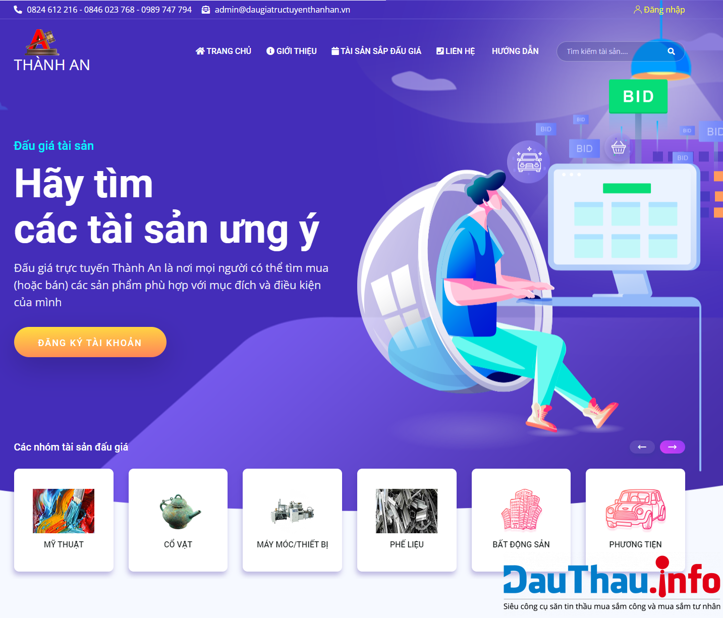 Công ty đấu giá hợp danh Thành An