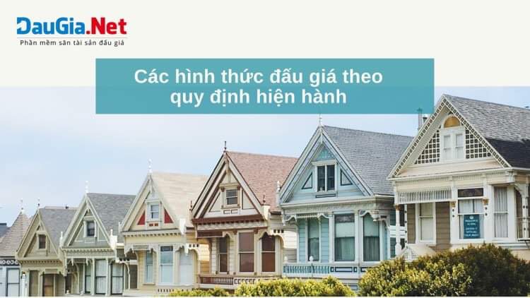 Các hình thức đấu giá theo quy định hiện hành