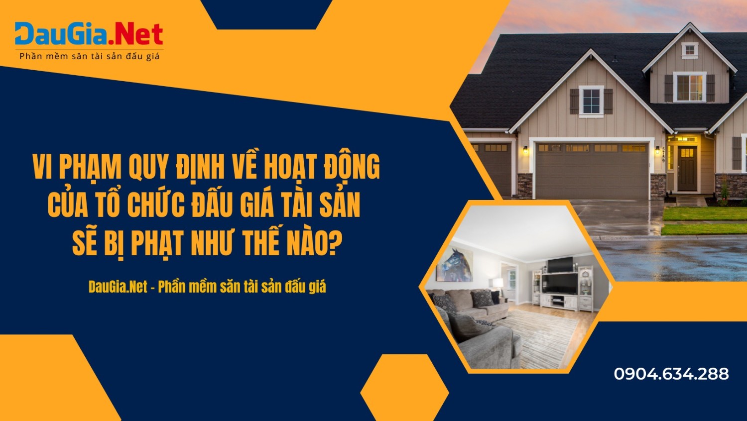 Vi phạm quy định về hoạt động của tổ chức đấu giá tài sản sẽ bị phạt như thế nào?