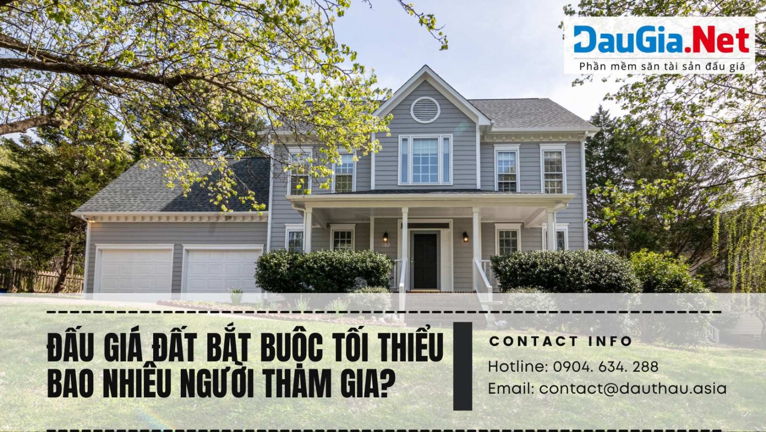 Đấu giá đất bắt buộc tối thiểu bao nhiêu người tham gia